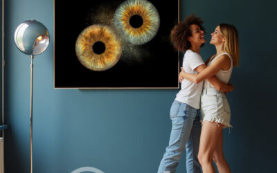El arte del iris: cuando la mirada se convierte en obra